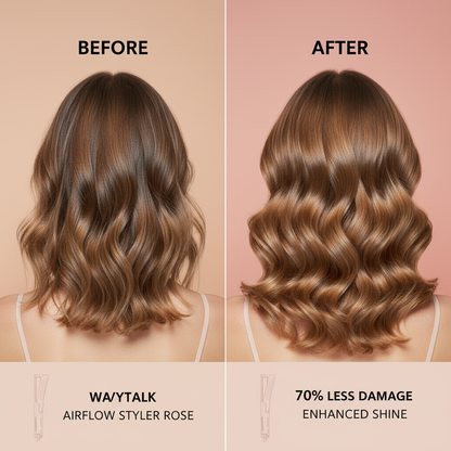 Wavytalk Airflow Styler Rose